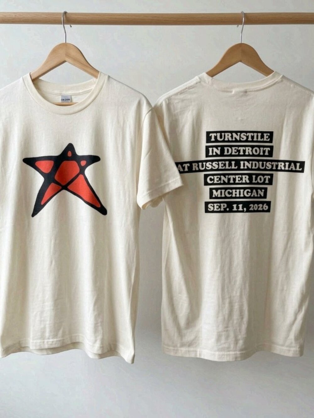 Turnstile Detroit Russell Industrial Center T-Shirt Reprint